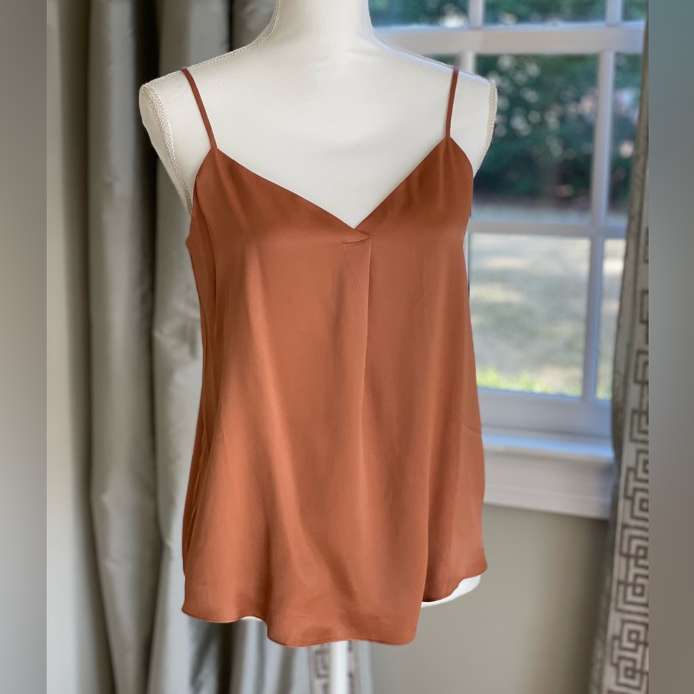 Fab’rik Bronze Size Small Spaghetti Strap Top NWT